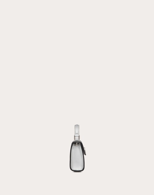 Red Valentino BORSA A MANO MICRO VSLING IN VITELLO GRANATO METALLIZZATO Fino Al -60%