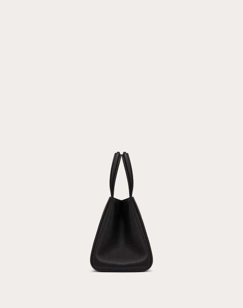 Red Valentino BORSA A MANO PICCOLA VALENTINO GARAVANI ALLTIME IN VITELLO GRANATO Prezzo Ridotto