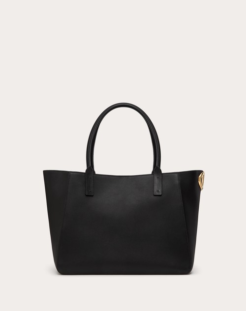 Red Valentino BORSA SHOPPING VLOGO SIDE IN VITELLO NAPPATO Sconto