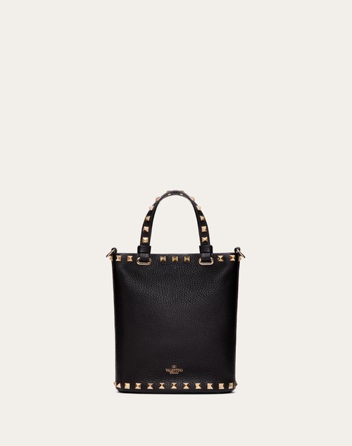 Red Valentino POUCH CON TRACOLLA ROCKSTUD IN VITELLO GRANATO Economico