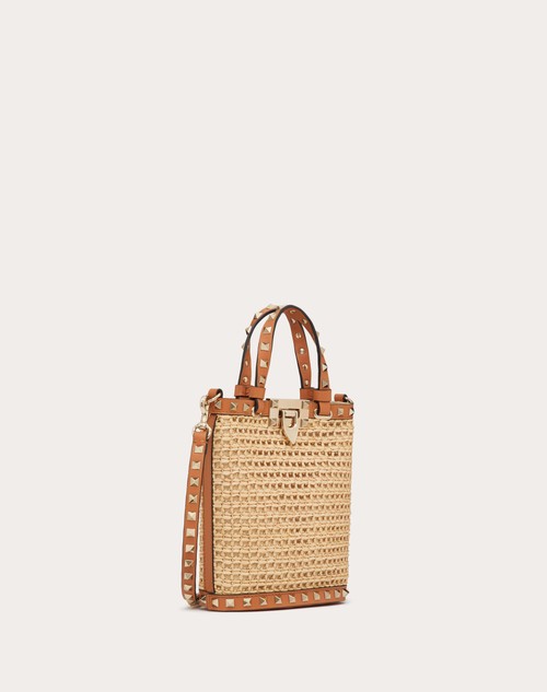 Red Valentino MINI BORSA CON TRACOLLA ROCKSTUD IN RAFIA Online