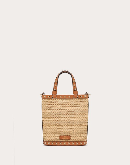 Red Valentino MINI BORSA CON TRACOLLA ROCKSTUD IN RAFIA Online