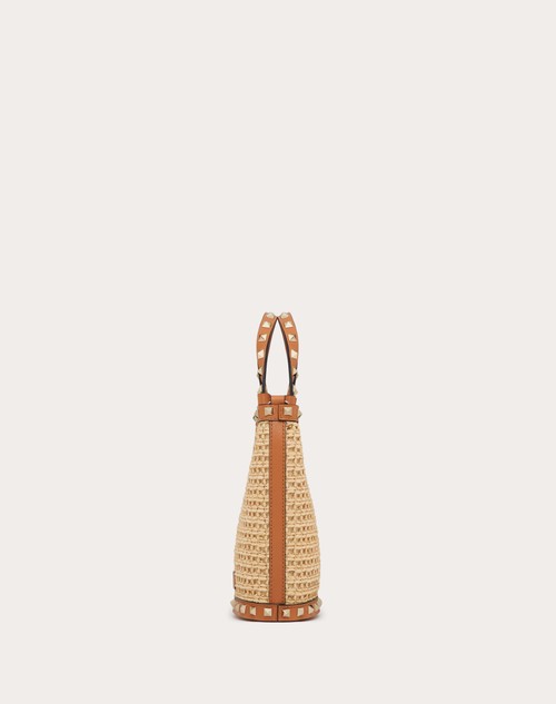 Red Valentino MINI BORSA CON TRACOLLA ROCKSTUD IN RAFIA Online