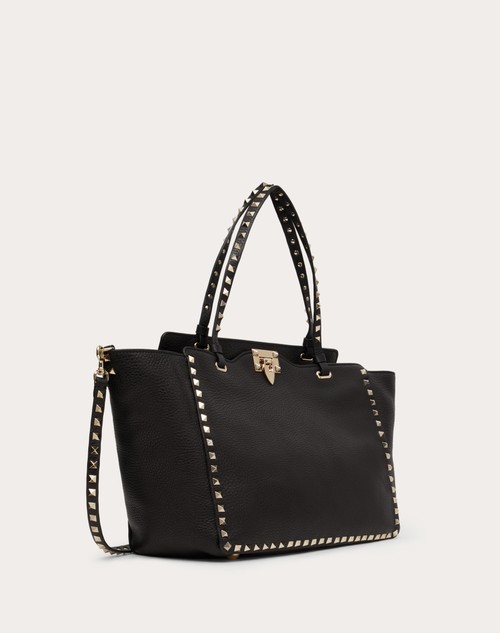 Red Valentino BORSA MEDIA ROCKSTUD IN VITELLO GRANATO Hotsell
