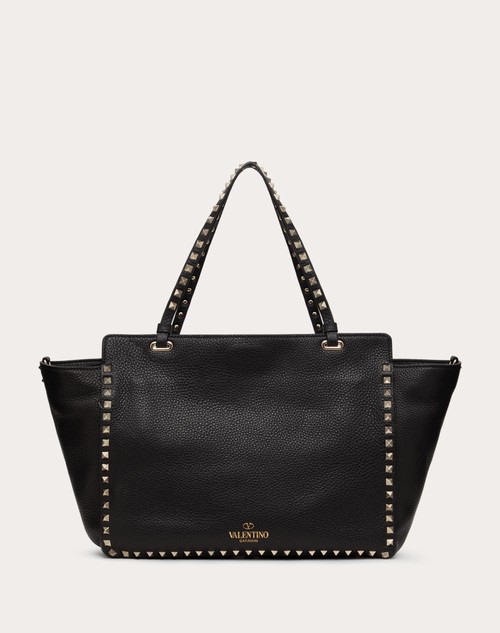 Red Valentino BORSA MEDIA ROCKSTUD IN VITELLO GRANATO Hotsell
