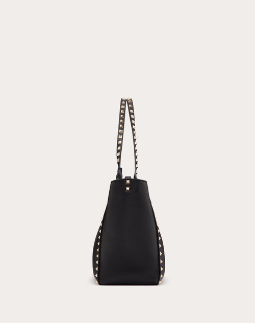 Red Valentino BORSA MEDIA ROCKSTUD IN VITELLO GRANATO Hotsell