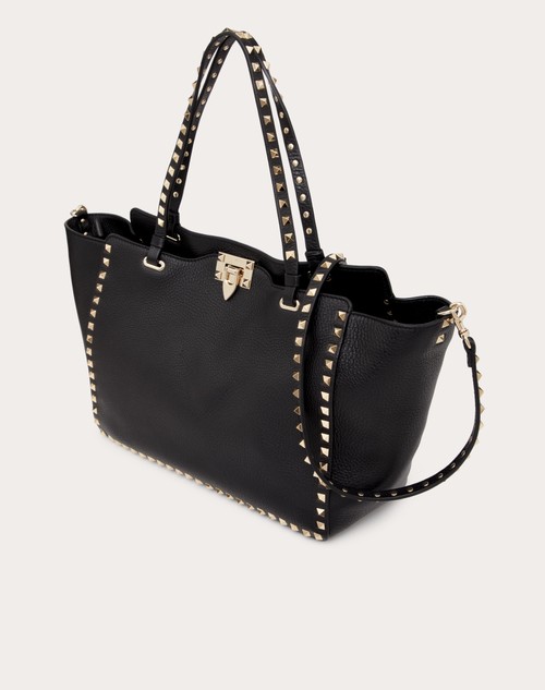 Red Valentino BORSA MEDIA ROCKSTUD IN VITELLO GRANATO Hotsell