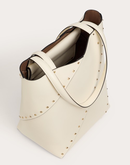 Red Valentino BORSA SHOPPING VALENTINO GARAVANI VALENTINO GARAVANI ROCKSTUD WISPY IN VITELLO I Più Venduti