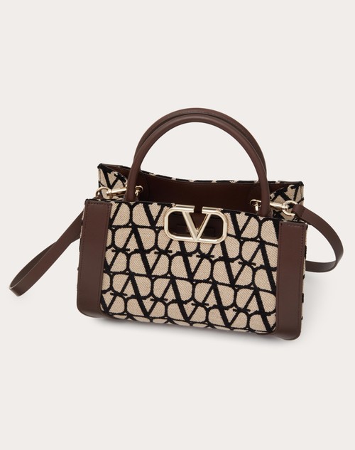 Red Valentino BORSA PICCOLA A MANO VLOGO SIGNATURE TOILE ICONOGRAPHE Vendita