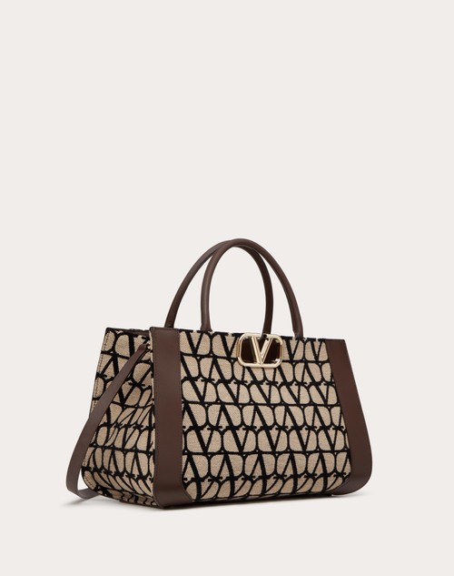 Red Valentino BORSA MEDIA A MANO VLOGO SIGNATURE TOILE ICONOGRAPHE Promozione