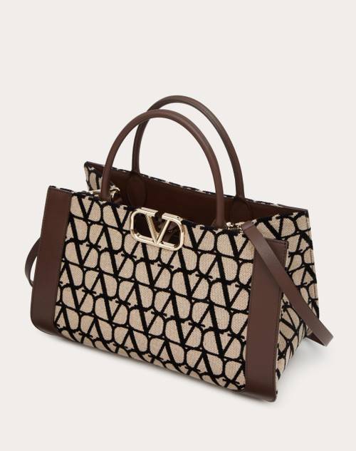 Red Valentino BORSA MEDIA A MANO VLOGO SIGNATURE TOILE ICONOGRAPHE Promozione