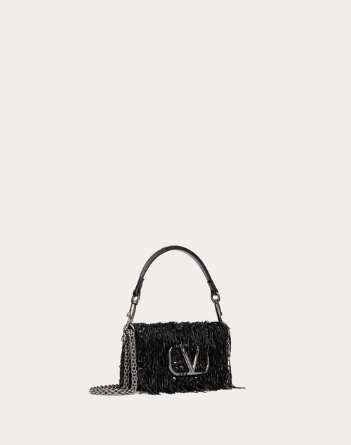 Red Valentino BORSA PICCOLA A SPALLA VALENTINO GARAVANI LOCÒ RICAMATA Soddisfazione Garantita