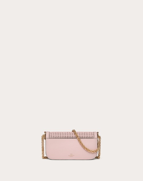 Red Valentino BORSA PICCOLA A SPALLA VALENTINO GARAVANI LOCÒ IN PELLE INTRECCIATA Consegna Veloce