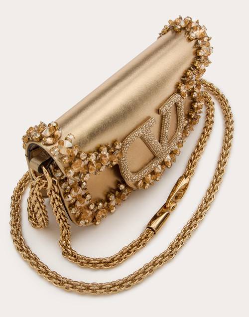 Red Valentino BORSA PICCOLA A SPALLA VALENTINO GARAVANI LOCÒ RICAMATA Shopping Online