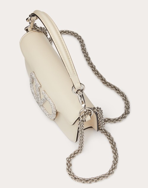 Red Valentino BORSA PICCOLA A SPALLA VALENTINO GARAVANI LOCÒ CON LOGO GIOIELLO Prezzo Ridotto