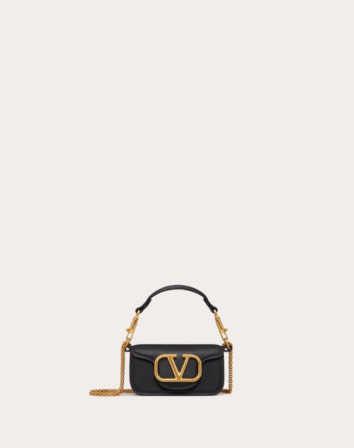 Red Valentino BORSA MICRO CON CATENA VALENTINO GARAVANI LOCÒ IN VITELLO