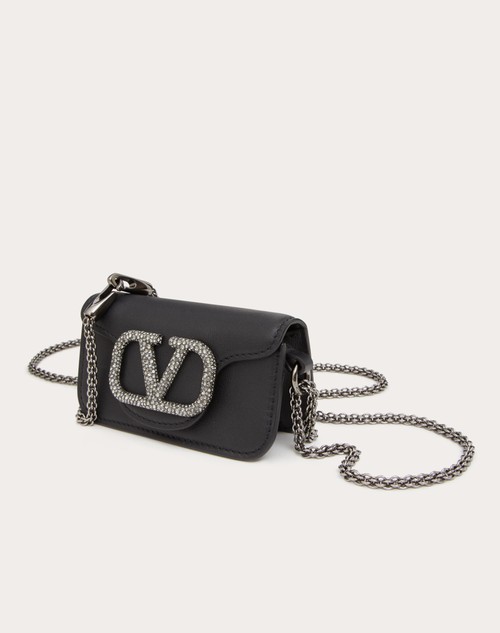Red Valentino BORSA MICRO CON CATENA VALENTINO GARAVANI LOCÒ CON LOGO GIOIELLO Saldi