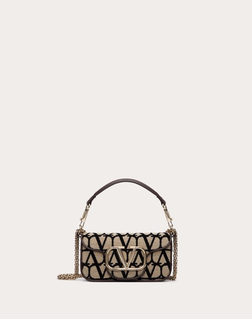 Red Valentino BORSA PICCOLA A SPALLA VALENTINO GARAVANI LOCÒ TOILE ICONOGRAPHE