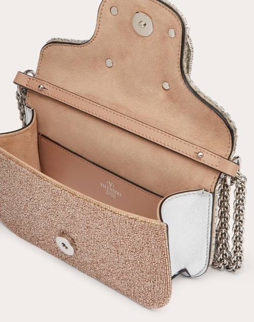 Red Valentino BORSA PICCOLA A SPALLA VALENTINO GARAVANI LOCÒ RICAMATA Vendite Flash