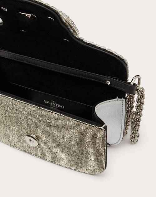 Red Valentino BORSA PICCOLA A SPALLA VALENTINO GARAVANI LOCÒ RICAMATA Negozio