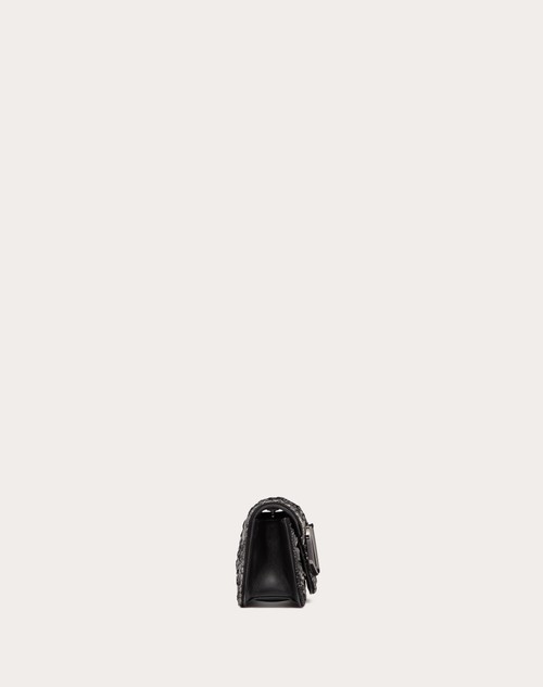 Red Valentino BORSA PICCOLA A SPALLA LOCÒ CON CRISTALLI Nuova