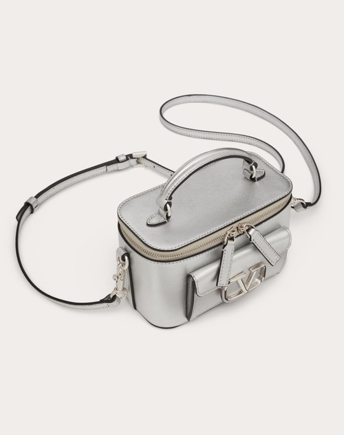 Red Valentino MINI BORSA A MANO LOCÒ IN VITELLO METALLIZZATO 2025