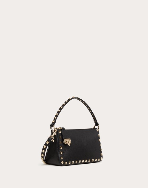 Red Valentino BORSA PICCOLA A TRACOLLA ROCKSTUD IN VITELLO GRANATO Promozione