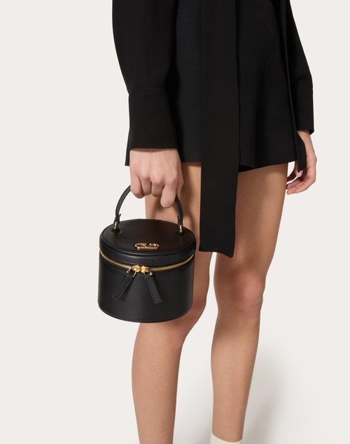 Red Valentino MINI VANITY PORTA GIOIELLI VLOGO SIGNATURE IN VITELLO Affare Del Giorno