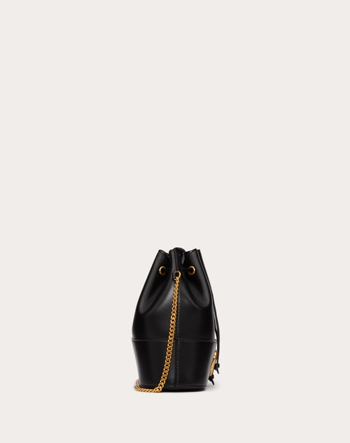 Red Valentino MINI SECCHIELLO CON CATENA VLOGO SIGNATURE IN NAPPA Offerta