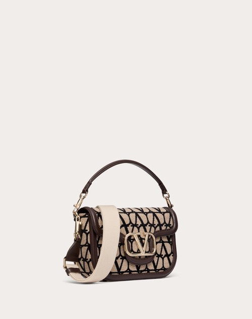 Red Valentino BORSA A SPALLA VALENTINO GARAVANI ALLTIME TOILE ICONOGRAPHE Nuova