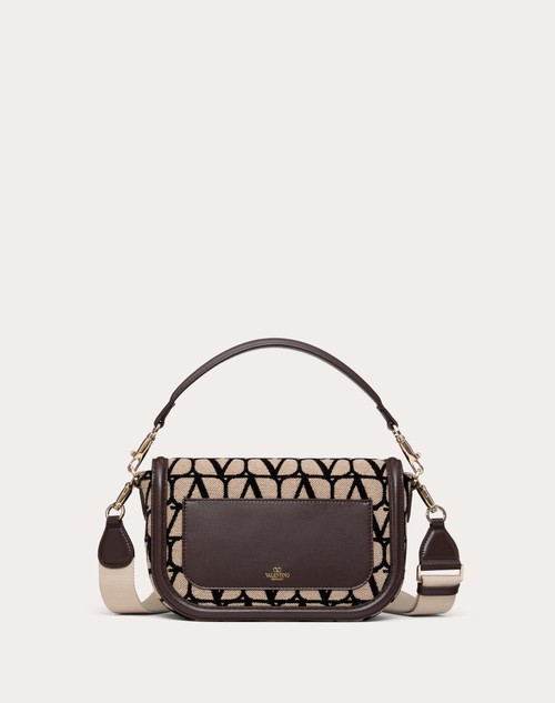 Red Valentino BORSA A SPALLA VALENTINO GARAVANI ALLTIME TOILE ICONOGRAPHE Nuova