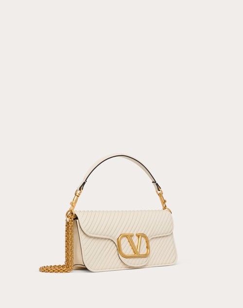 Red Valentino BORSA A SPALLA VALENTINO GARAVANI LOCÒ IN NAPPA PLISSETTATA Italia