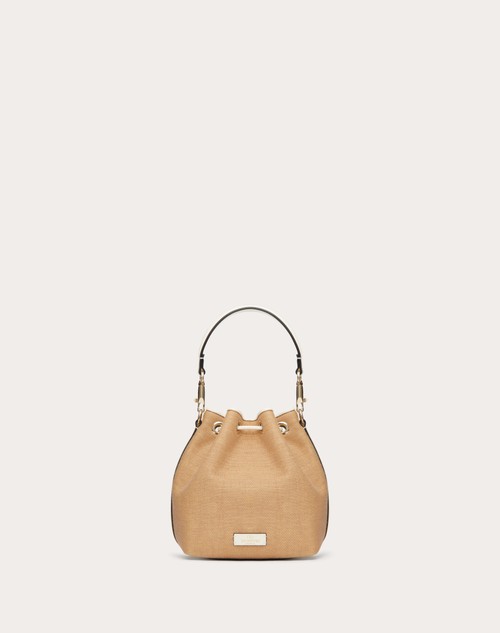 Red Valentino BORSA A SECCHIELLO LOCÒ IN RAFIA Qualità