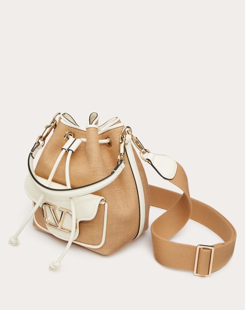 Red Valentino BORSA A SECCHIELLO LOCÒ IN RAFIA Qualità