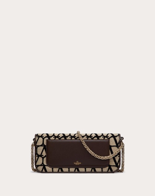 Red Valentino BORSA A SPALLA VALENTINO GARAVANI LOCÒ TOILE ICONOGRAPHE Spedizione Gratuita