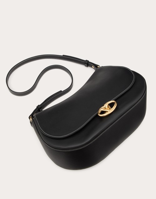 Red Valentino BORSA A SPALLA MEDIA VALENTINO GARAVANI OHVAL IN VITELLO NAPPATO Offerte