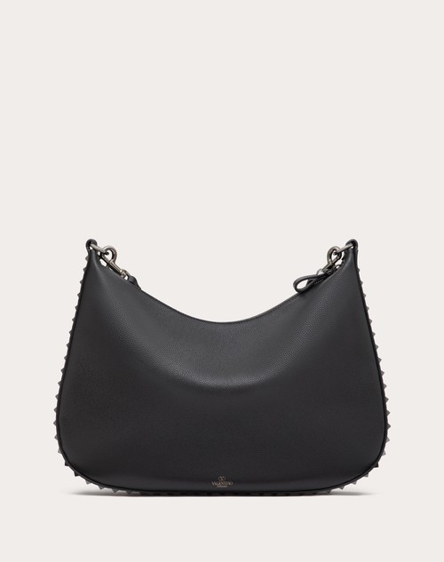 Red Valentino HOBO ROCKSTUD IN VITELLO GRANATO Acquista Ora