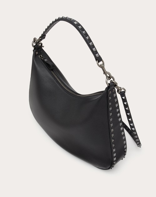Red Valentino HOBO ROCKSTUD IN VITELLO GRANATO Acquista Ora