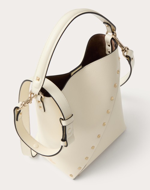 Red Valentino BORSA A SECCHIELLO VALENTINO GARAVANI VALENTINO GARAVANI ROCKSTUD WISPY IN VITELLO Fino Al -60%