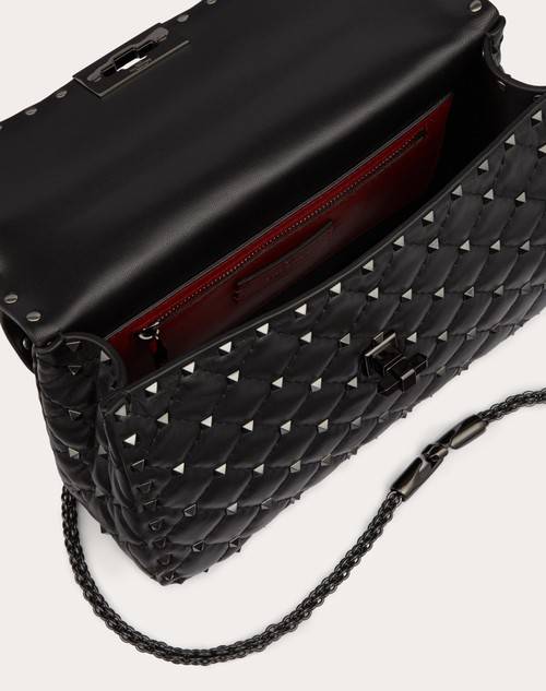 Red Valentino BORSA MEDIA ROCKSTUD SPIKE IN NAPPA Economico