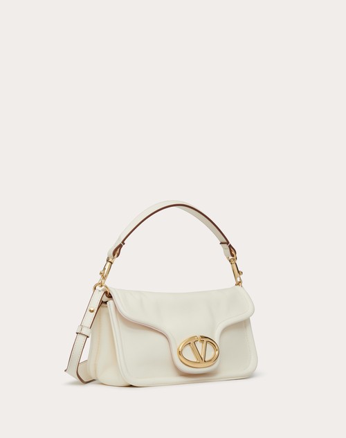 Red Valentino BORSA A SPALLA MEDIA VLOGO 1960 IN NAPPA In Saldo