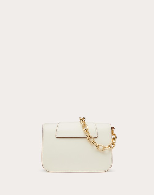 Red Valentino BORSA PICCOLA A SPALLA VLOGO O'CLOCK IN NAPPA CON CATENA 2025