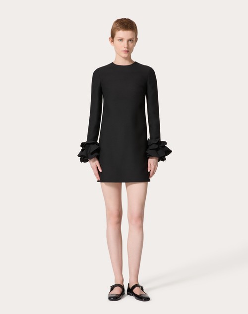 Red Valentino ABITO CORTO IN CREPE COUTURE RICAMATO 2025