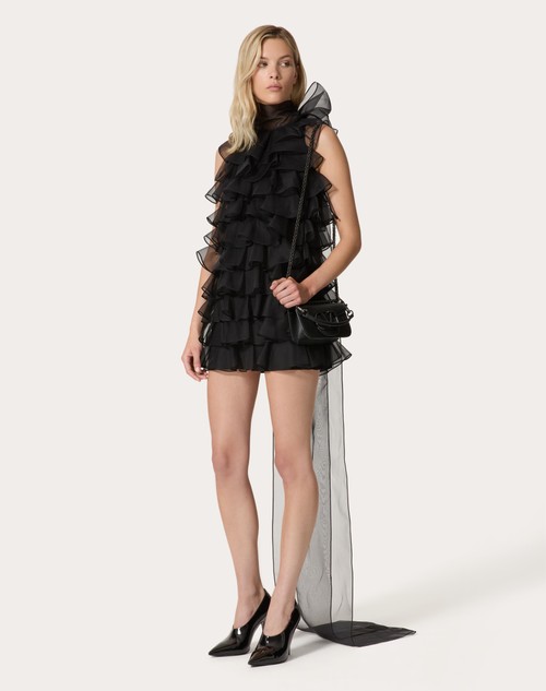 Red Valentino ABITO CORTO IN ORGANZA Nuovo