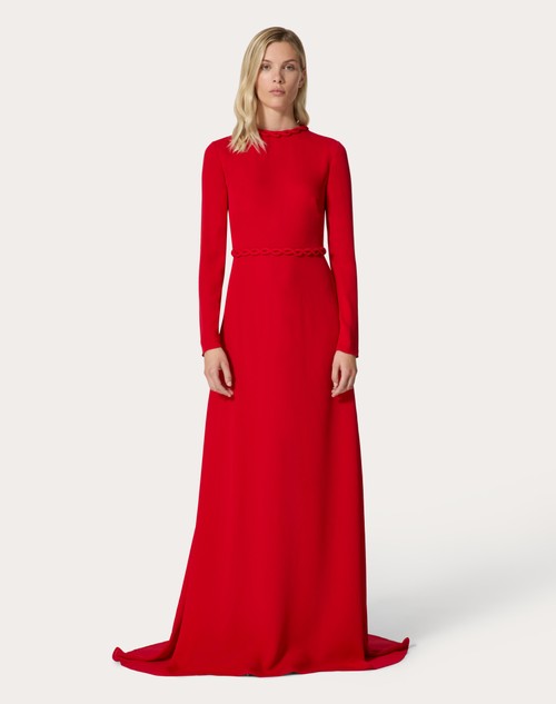 Red Valentino ABITO DA SERA IN GEORGETTE DOUBLE Fino Al -60%
