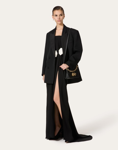 Red Valentino ABITO DA SERA IN CADY COUTURE Prezzo Ridotto