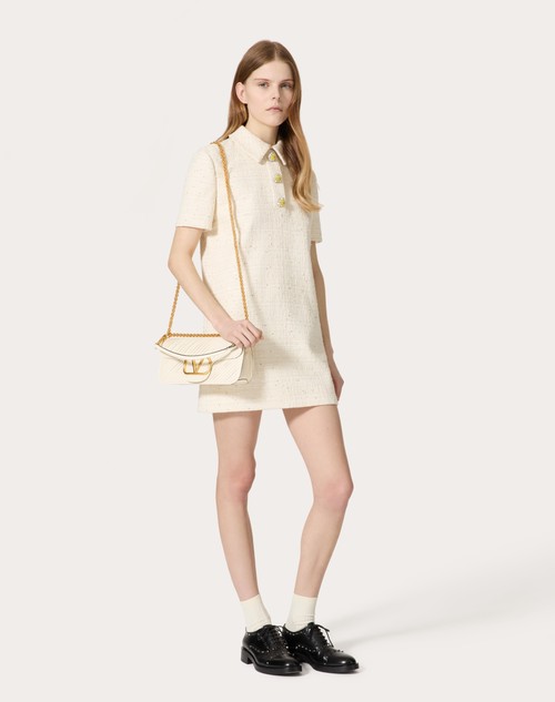 Red Valentino ABITO CORTO IN DELICATE TWEED Economico
