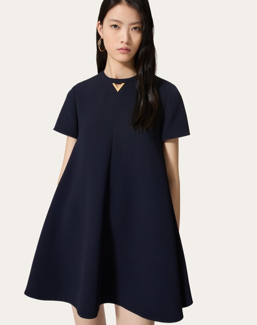 Red Valentino ABITO CORTO IN STRUCTURED COUTURE Vendite Flash