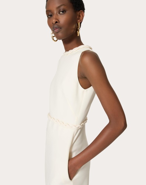Red Valentino ABITO CORTO IN CREPE COUTURE In Saldo
