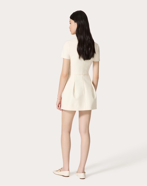 Red Valentino ABITO CORTO IN CREPE COUTURE Nuova
